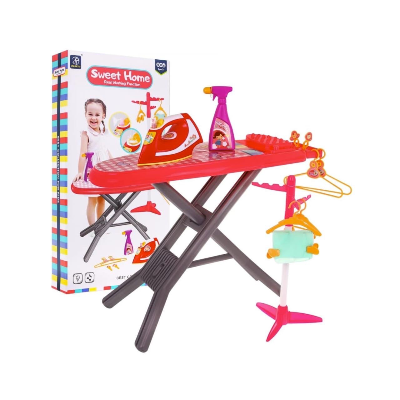 Sweet Home Kids Ironing Playset – Foldable Ironing Board