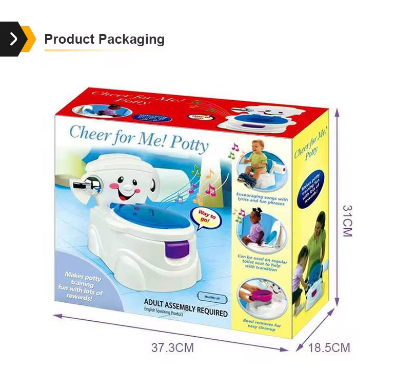 Lovely electric baby train potty