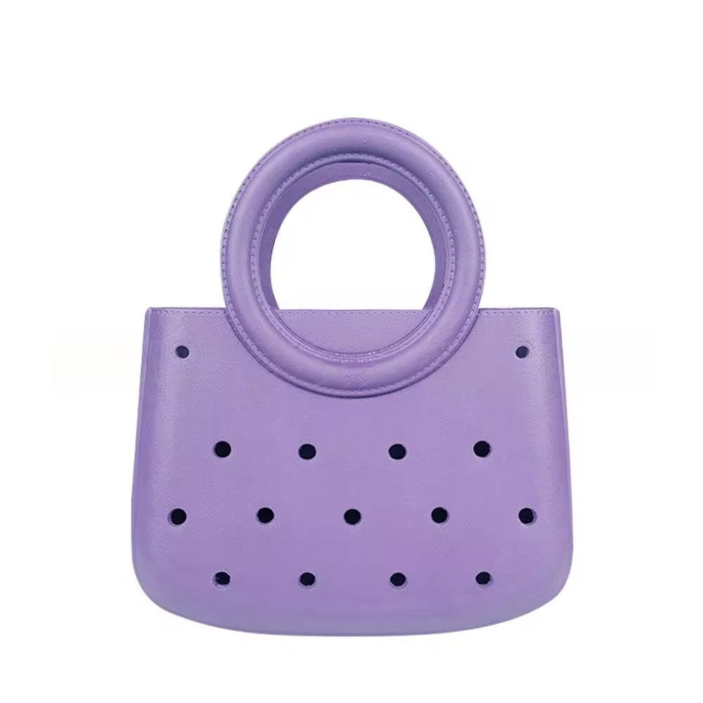 Elliptical-shaped bag