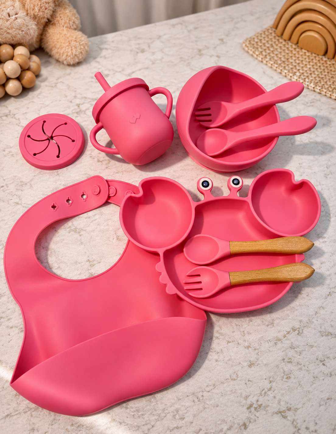 Silicone Baby Feeding Set