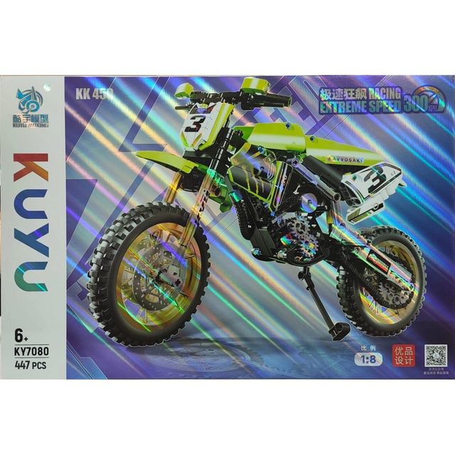 KUYU Racing Motorcycle Building Set