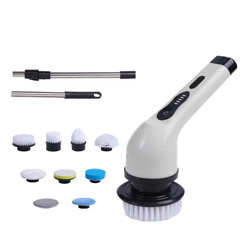Electric Spin Scrubber – Cordless Cleaning Brush with Extendable Handle