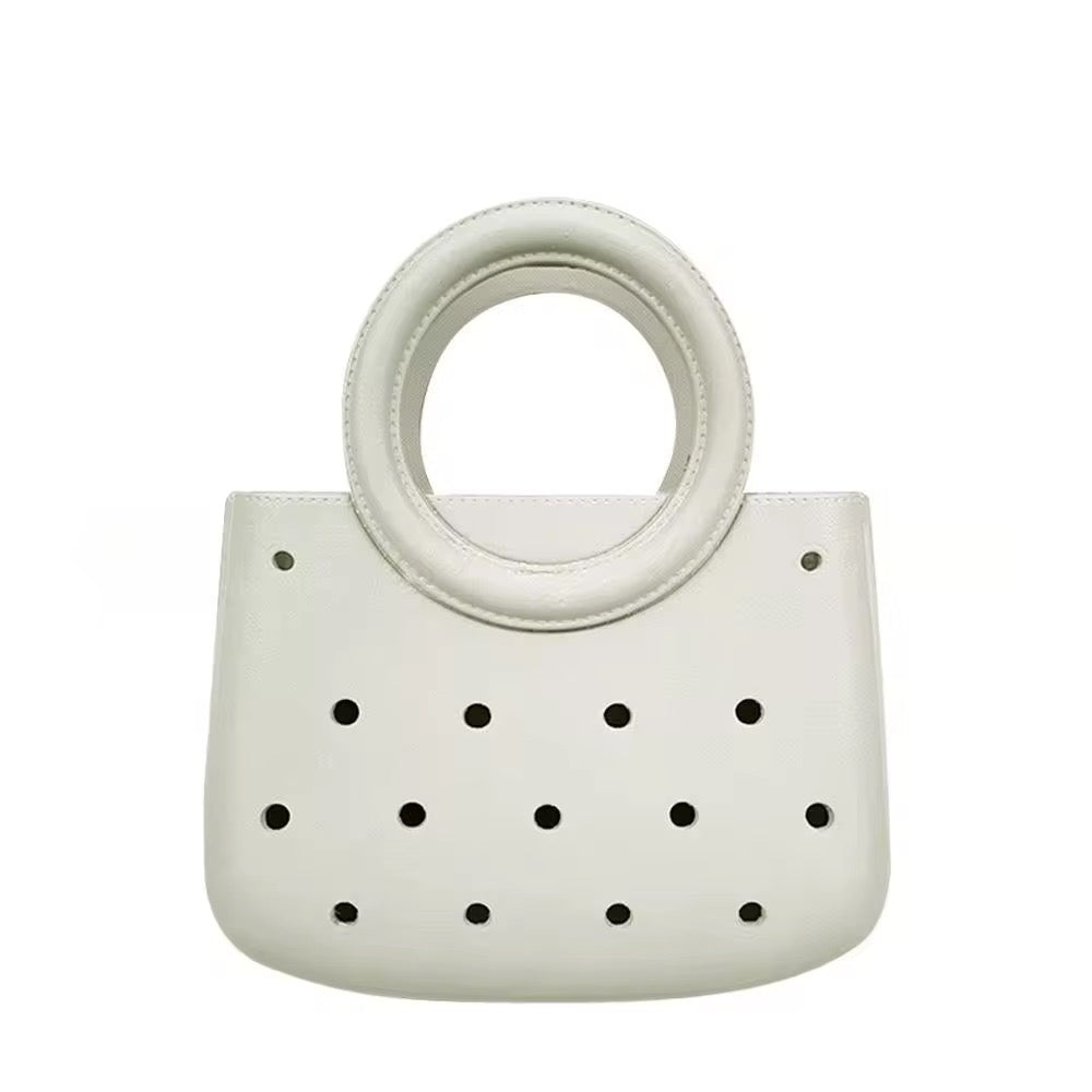 Elliptical-shaped bag