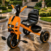 TurboRide™ Premium Kids Tricycle with Storage Basket