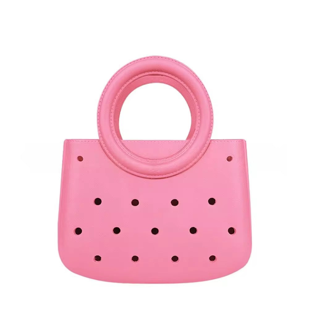 Elliptical-shaped bag