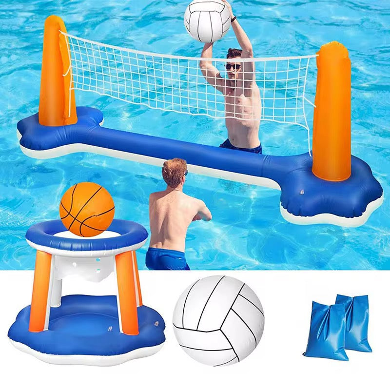 Outdoor inflatable basketball & volleyball