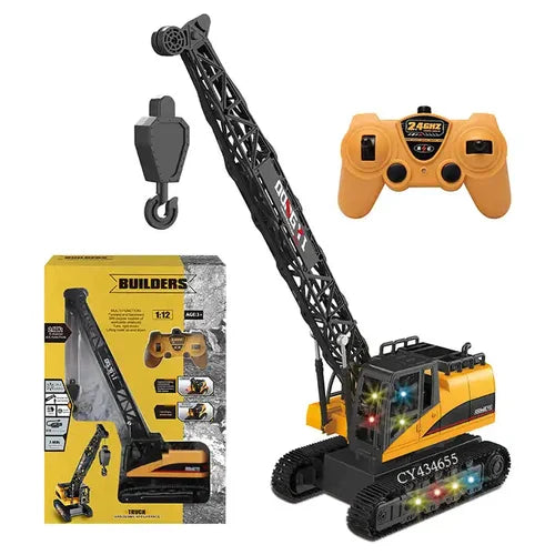 remote-controlled (RC) crane truck