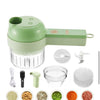Handheld Electric Vegetable Cutter | 4-in-1
