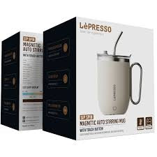 Lepresso Magnetic Auto Stirring Mug
