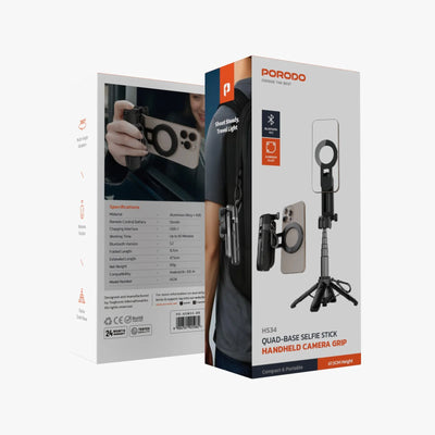 Porodo Quad Base selfie stick