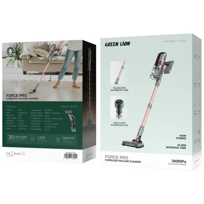 Green Lion Force Pro Cordless Vacuum Cleaner
