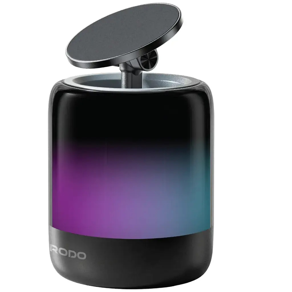 Porodo SyncGlow RGB Bluetooth Speaker & Phone Holder