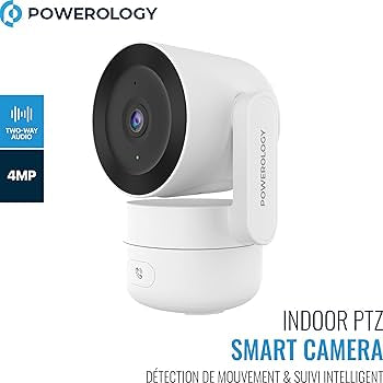 The Powerology Indoor PTZ Smart Camera