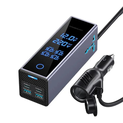 Powerology 2AC Socket Car Power Inverter