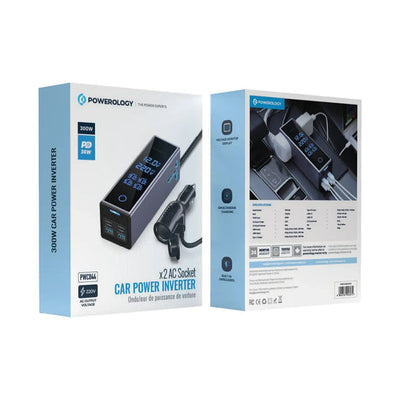Powerology 2AC Socket Car Power Inverter