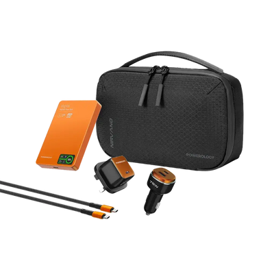 Powerology Nirvano 5-In-1 Power Travel Kit