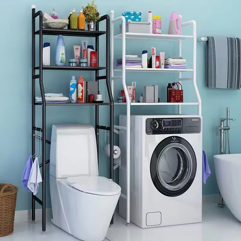 Space-Saving Washing Machine Storage Rack
