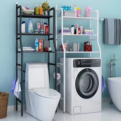 Space-Saving Washing Machine Storage Rack