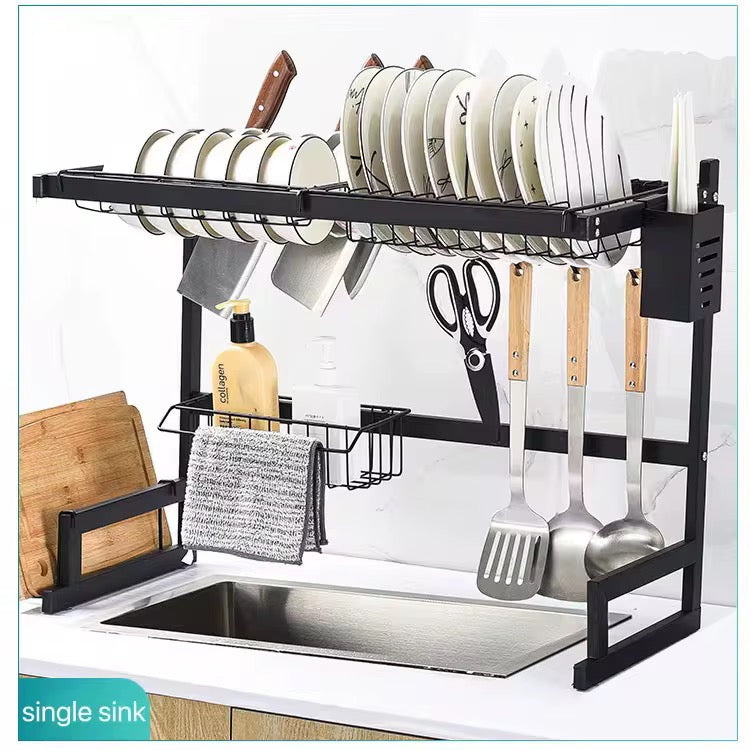 Over-the-Sink Kitchen Organizer Rack
