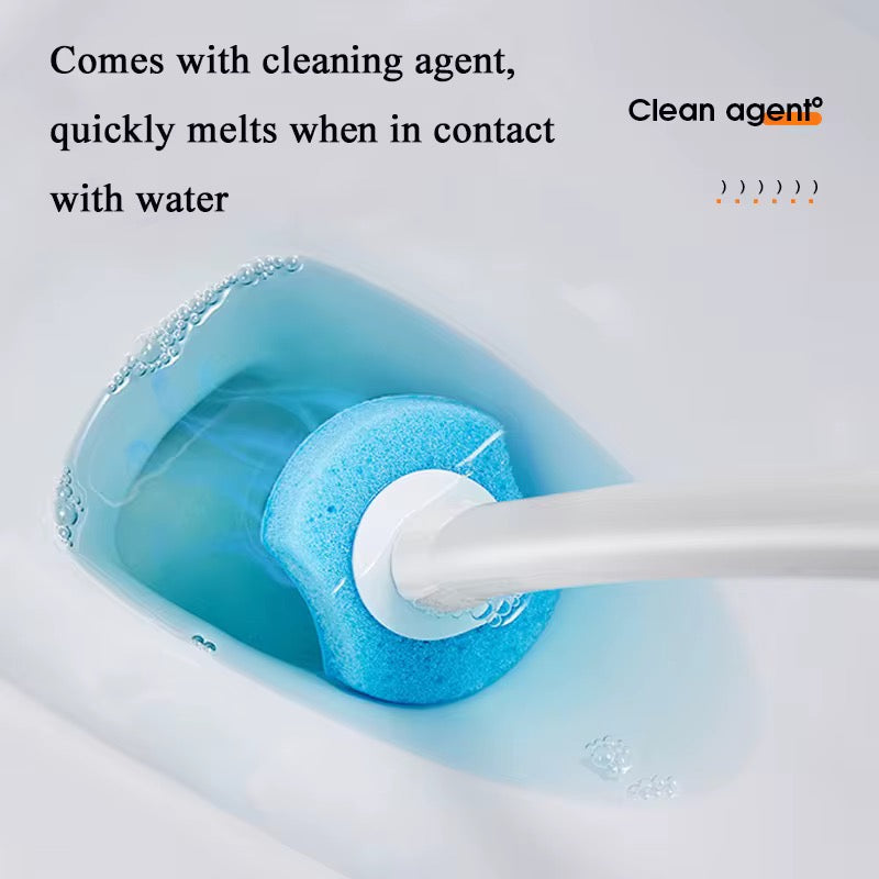 Smart Toilet Brush with Slim Hygienic Holder