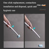 Smart Toilet Brush with Slim Hygienic Holder