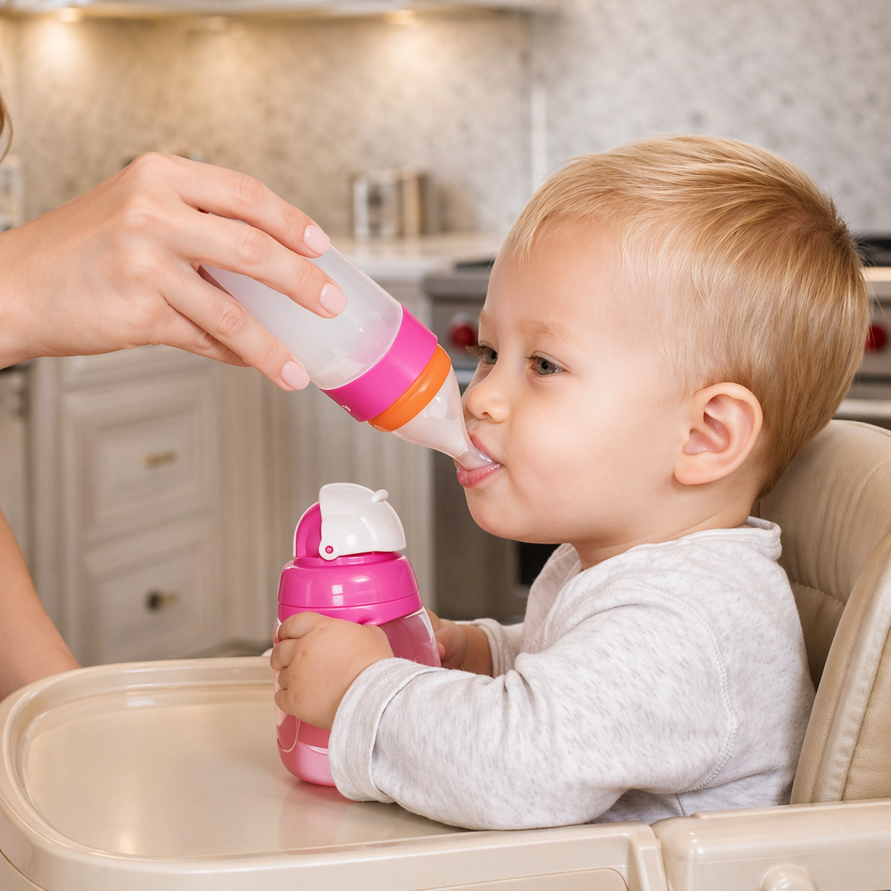 PureSqueeze™ Baby Feeding Bottle Spoon