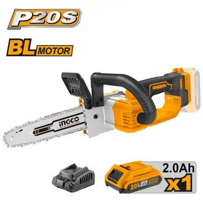 20V 8" 1Batt 2A+Char BL منشار حطب صغير